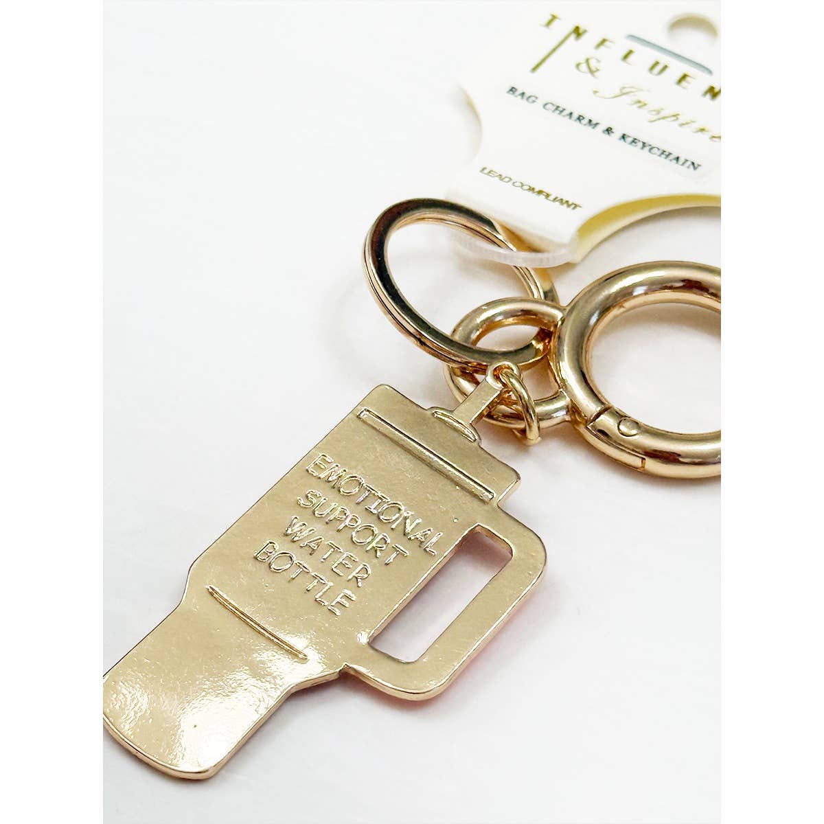 Love and Repeat - Wholesale Keychain - Unisex - Tumbler Shaped Enamel with Bag Charm Key Chain7