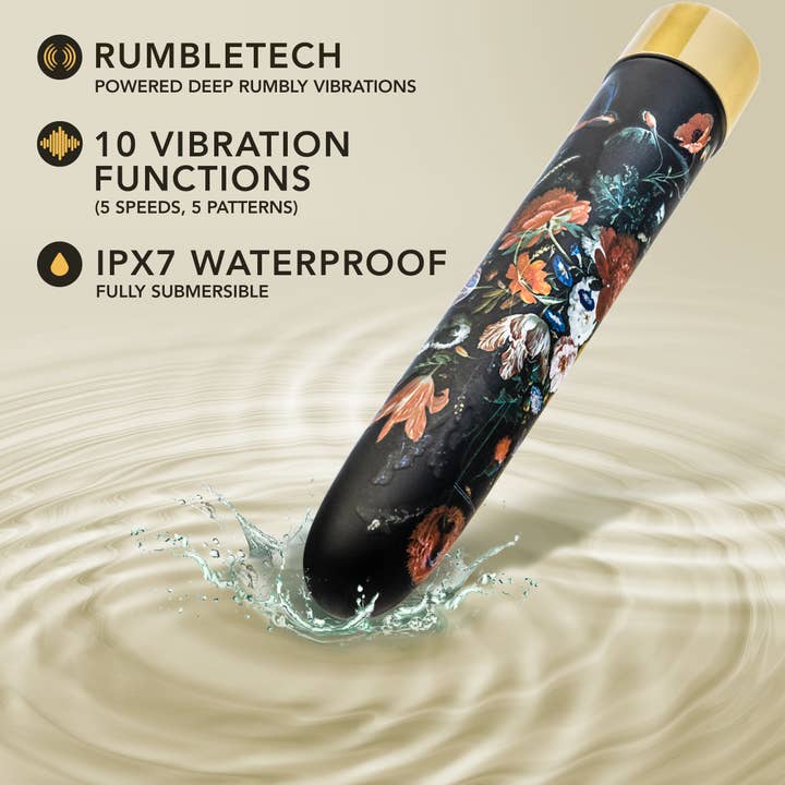 Blush - Wholesale Sex Toy - The Collection - Bountiful 7" Rechargeable Vibe - Flora