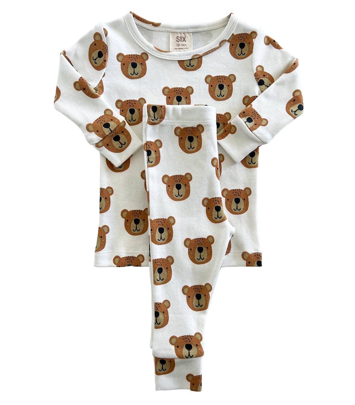 SIIX Collection - Wholesale Top & Pant Set - Baby - Baby Bear / Organic 2-Piece Set2