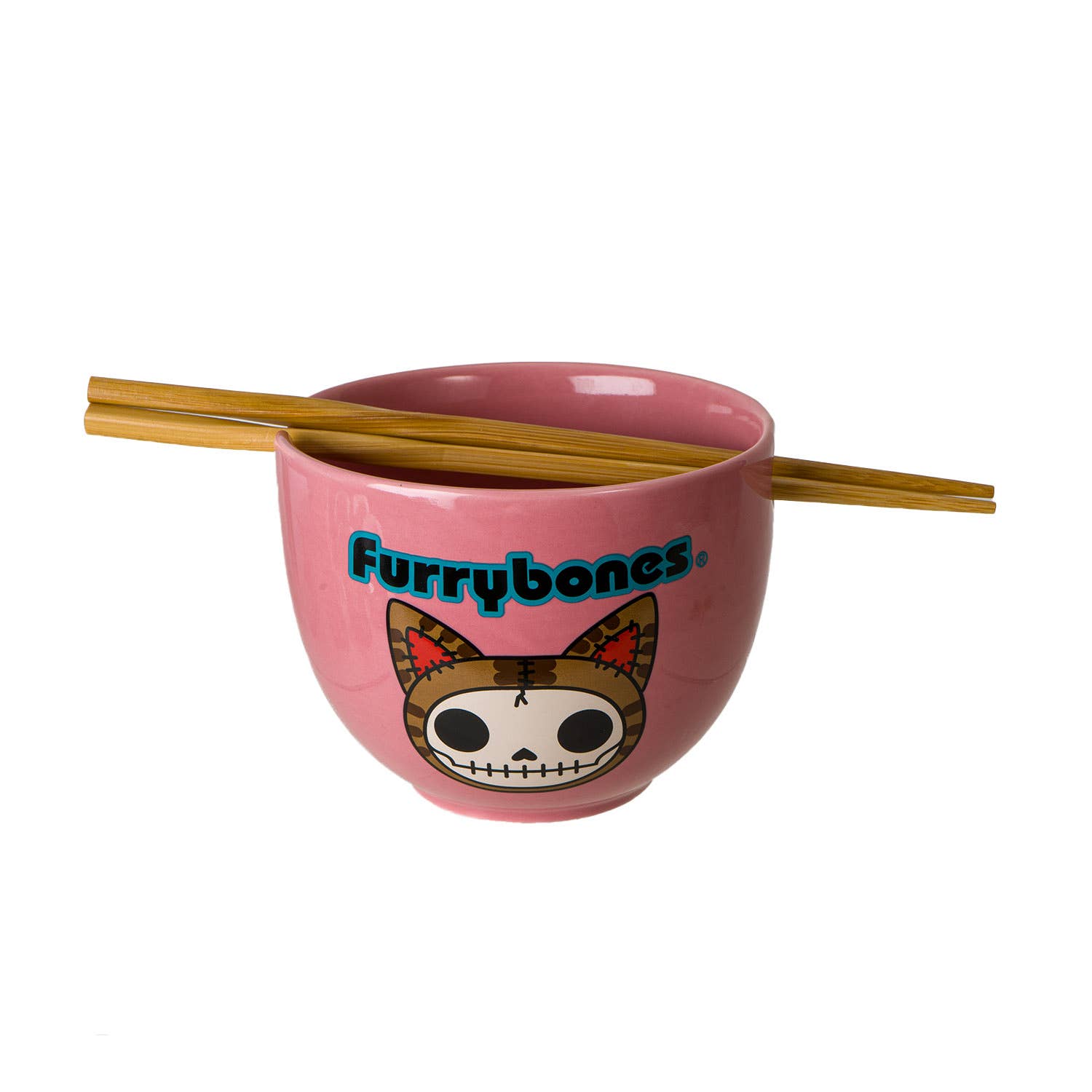 Pacific Trading - Wholesale Decorative Plate/Dish/Bowl - Furrybones MaoMao Ramen Bowl w/Chopsticks1