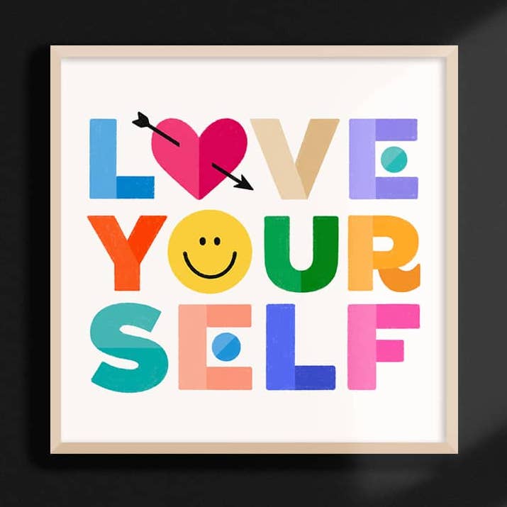 Elsk dig selv Print for engroshandel hos Wink & Wonder