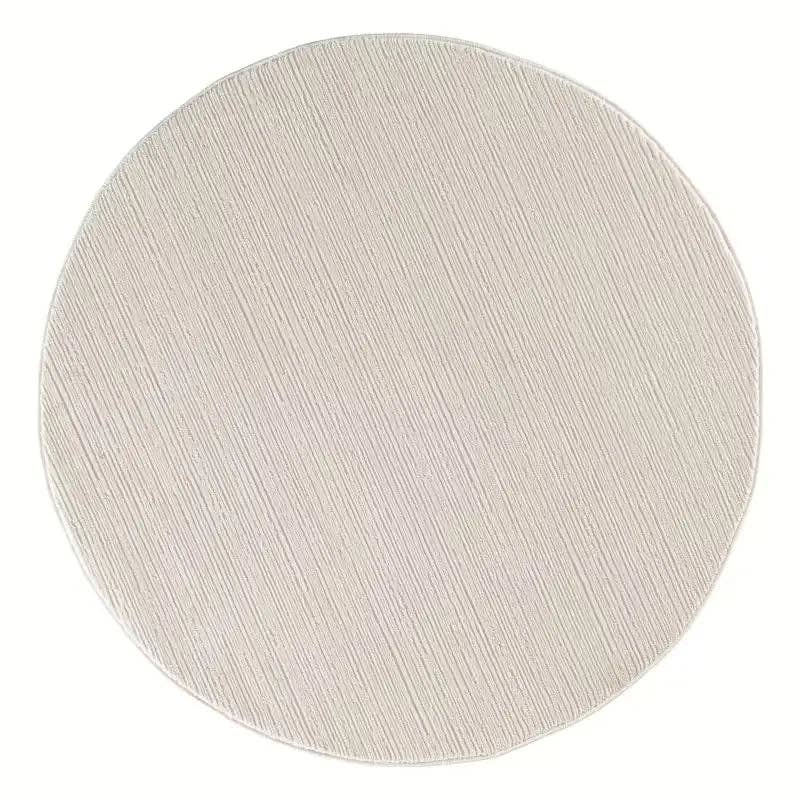 Maison Tapiséo - Vente Tapis - Tapis Rivage Crème Rond0