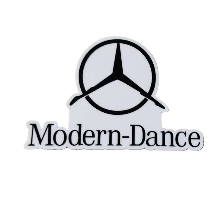 Moderne danssticker, 3" x 2" voor wholesale door Denali & Co.