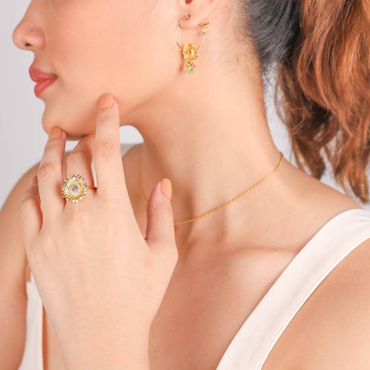 Glenn Griffin Collections - Wholesale Dangle Earrings - FH21.1 Felicie 12-664842