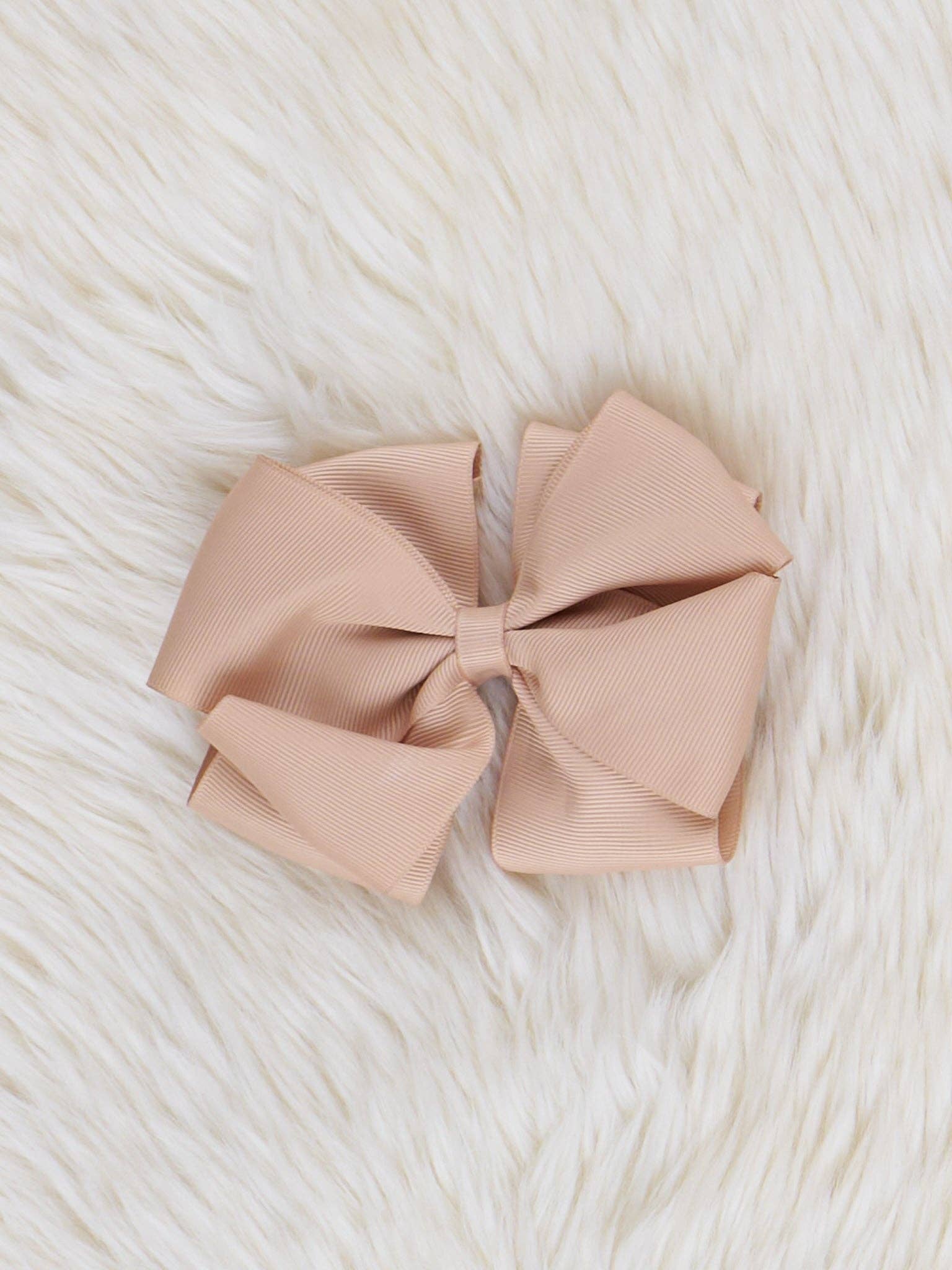 Marie Nicole Clothing - Wholesale Hair Bow - Kids - Double Layer Bow 5 Inch - 70 Colors Available45