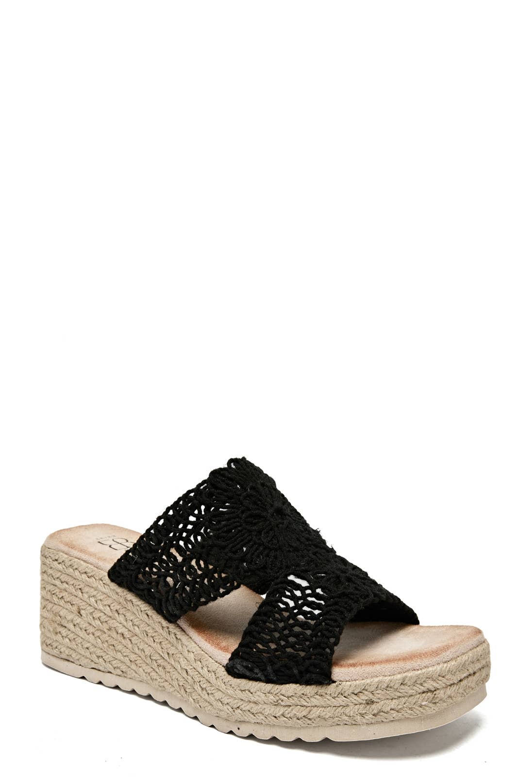 ERYNN – sandálias - Mulher por atacado – Sandália plataforma com detalhe de corda - THIPHANY9