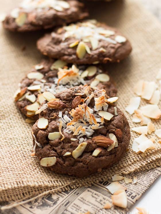 GF + Vegan Superfood Almond Joy Breakfast Cookie for wholesale by Sweet Eats