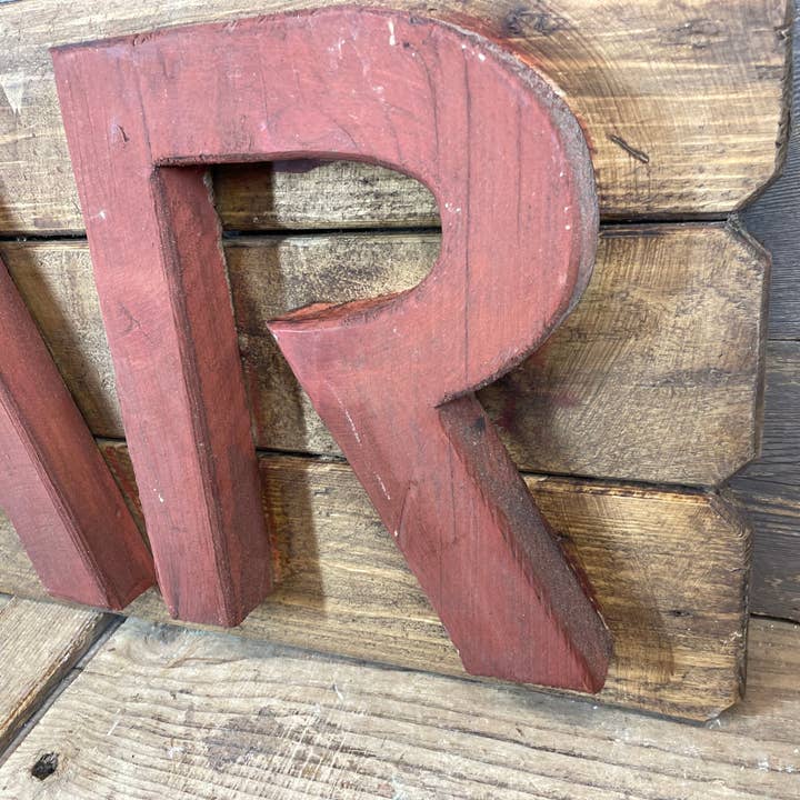 My Amigos Imports – Engroshandel Skilt – UDSALG-Træskilt-30x10H-Håndlavet-SR-Vægdekoration-kr. 243