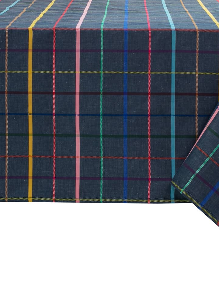 Elisabeth Denim Metis Tablecloth (Copy) for wholesale by Tissage de Luz