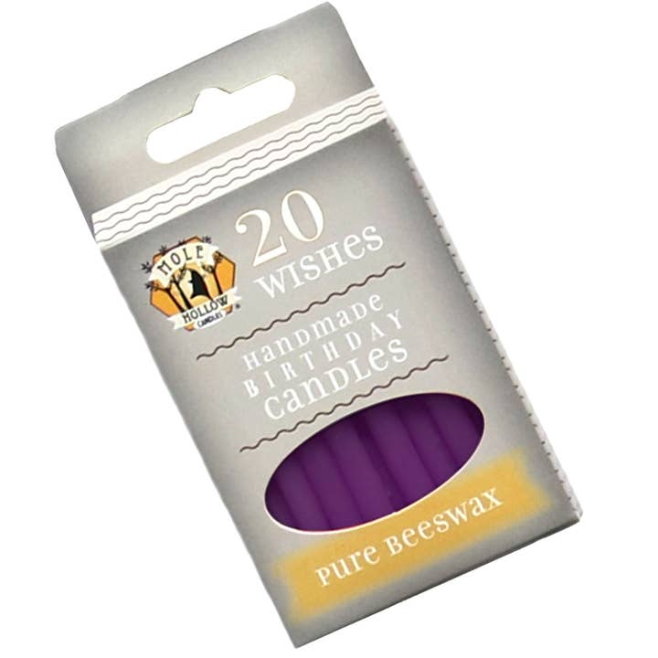 Mole Hollow Candles - Wholesale Cake Candle - Pure Beeswax Birthday Candles with 100% Cotton Wicks5