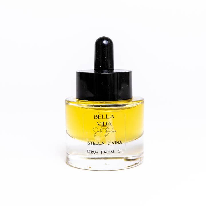 Bella Vida Luxury Beauty - Wholesale Facial Oil - Stella Divina Serum Facial Oil Backbar size. Award Finalist
