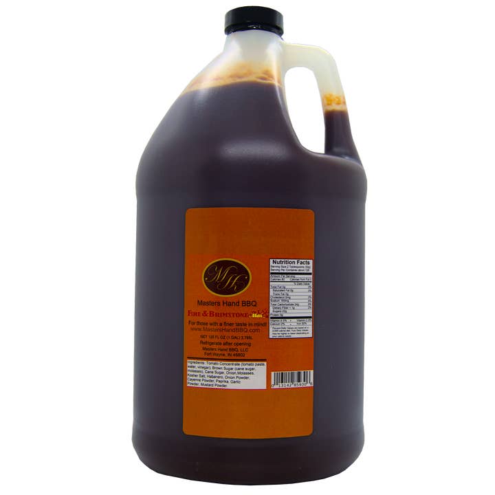 Fire & Brimstone Gallon 40BF128 for wholesale by Master's Hand BBQ
