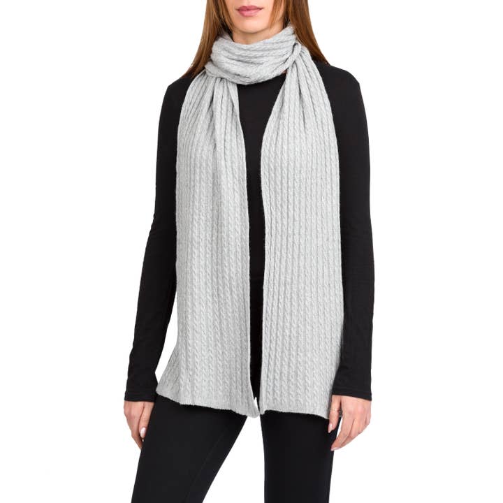 Assia di Brunetti Federica e C. s.a.s. - Wholesale Scarf - Women's - Roxane - Cashmere blend braided scarf1