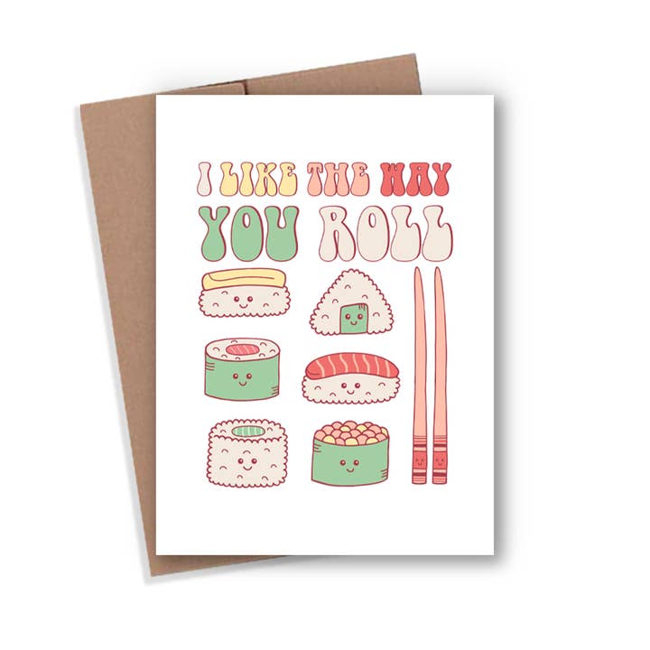 I Like The Way You Roll Card for wholesale by Expression Design Co