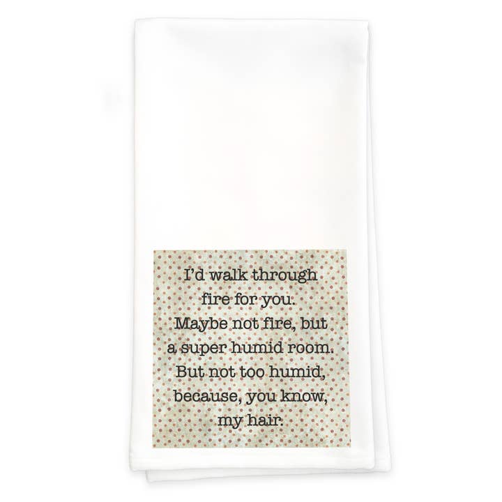 Walk Through Fire - Towel for wholesale by Paisley & Parsley