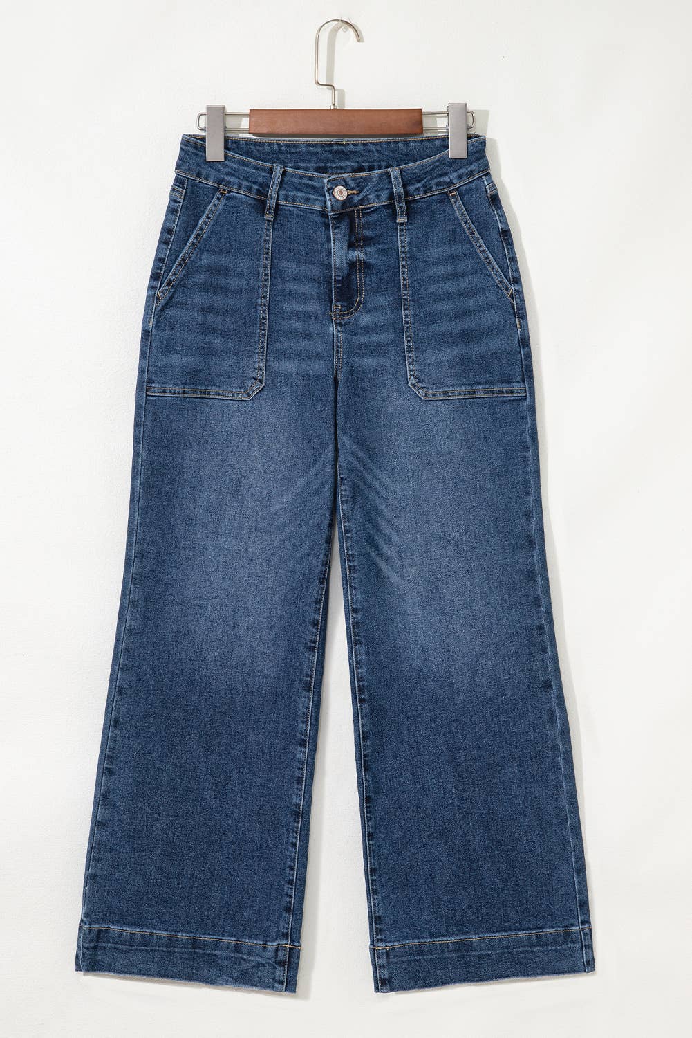 LA Society - Wholesale Jeans - Women's - Cropped High Rise Wide Leg Jeans11