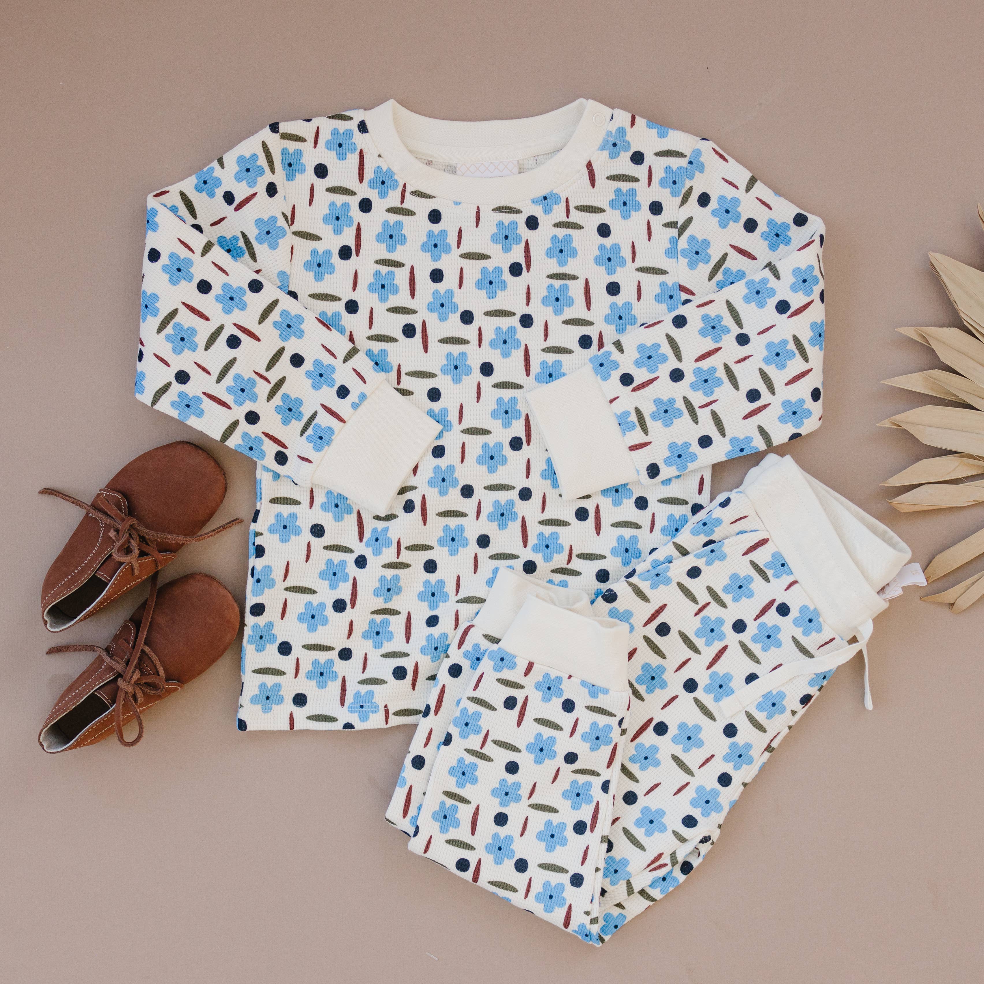 Henry Drew Collection - Wholesale Lounge Set - Kids - Everyday Long Sleeve | Wild Flower2