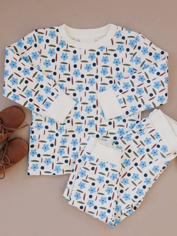 Henry Drew Collection - Wholesale Lounge Set - Kids - Everyday Long Sleeve | Wild Flower2