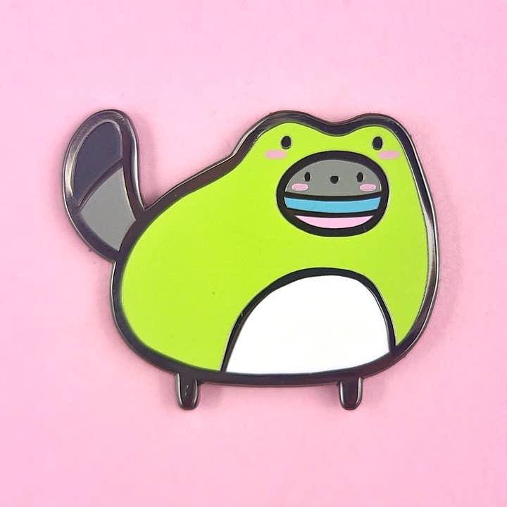 Flea Circus - Wholesale Lapel Pin/Button - Pin Club Release! 2022/06 - Froggy Poe