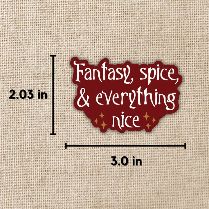 Kingdom of Threads - Wholesale Sticker - Fantasy, Spice & Everything Nice Sticker1