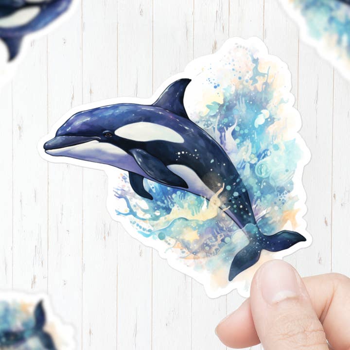 Pegatina de ballena para venta al por mayor de Mystical Clarity