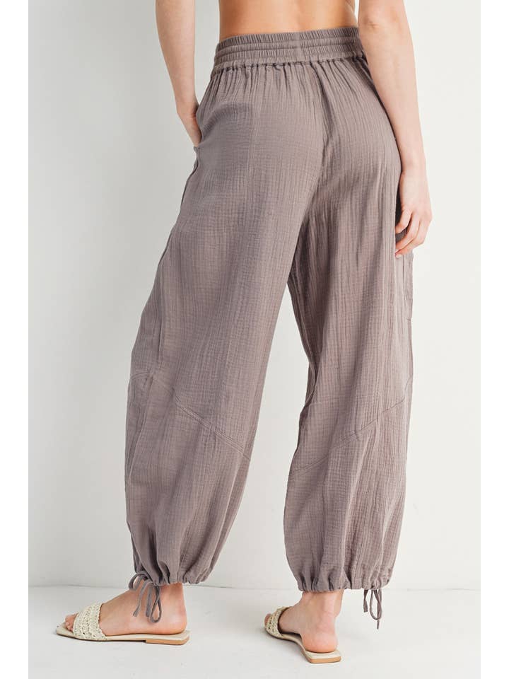 Bluivy - Wholesale Pants - Women's - JOGGER HAREM DRAWSTRING PANTS