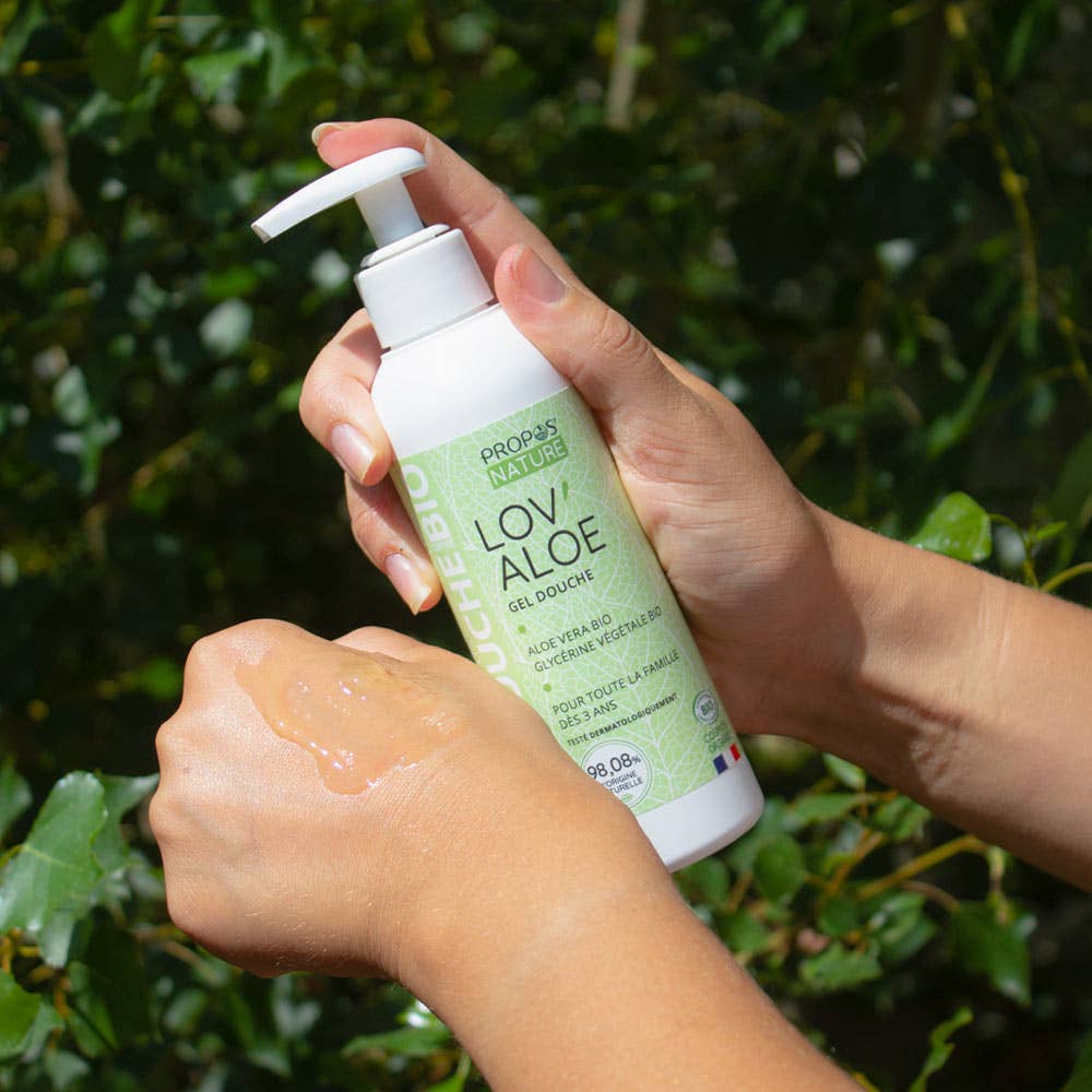Propos'Nature - Wholesale Body Wash/Shower Gel - Lov'aloe Organic Shower Gel - Aloe Vera - 200ml3