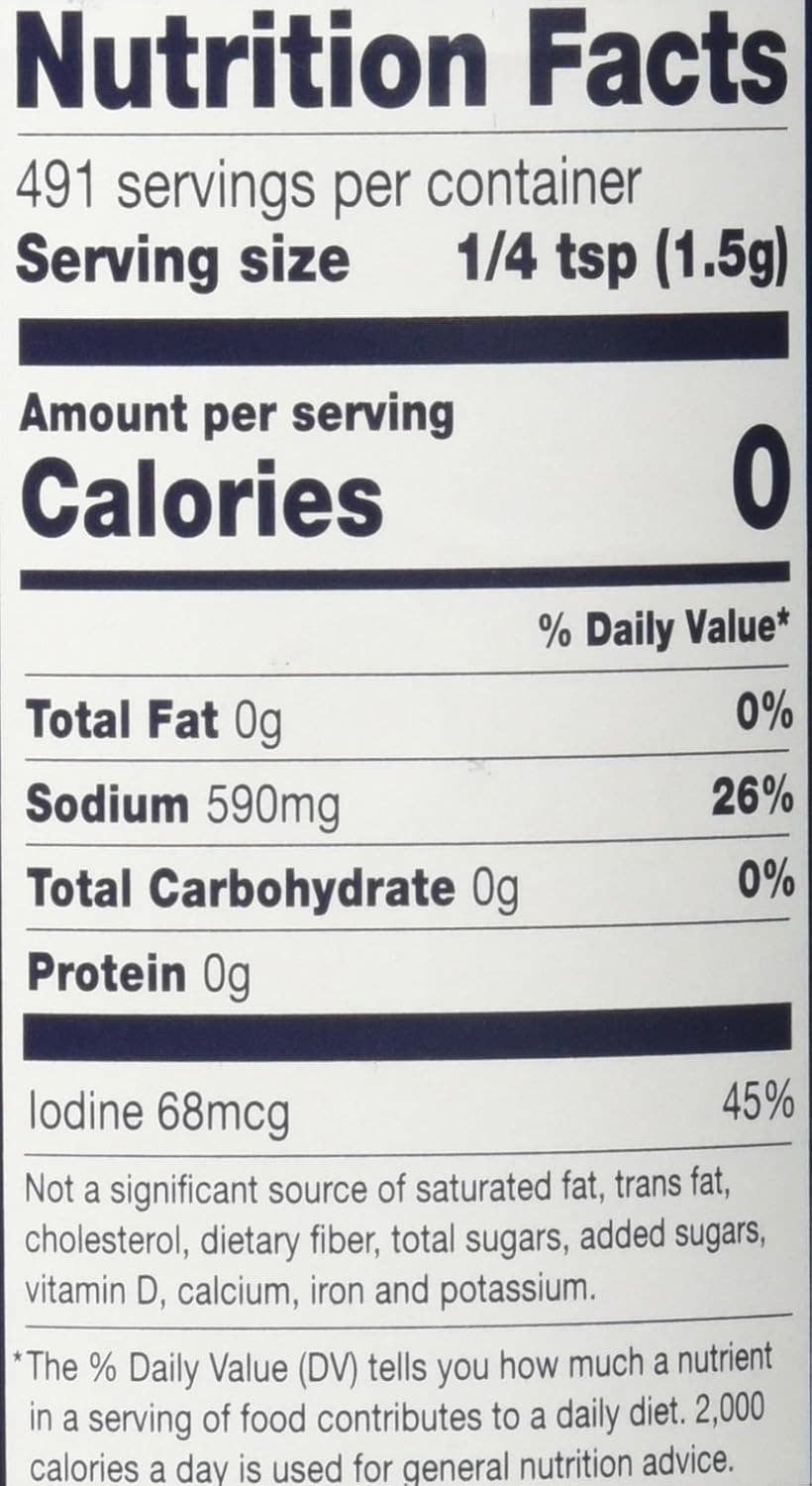 Innovarix - Wholesale Salt - Morton Iodized Salt - 26 Oz.3