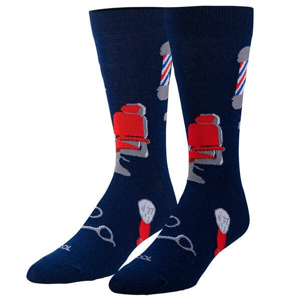 Barber Shop Socks for wholesale by Cool Socks