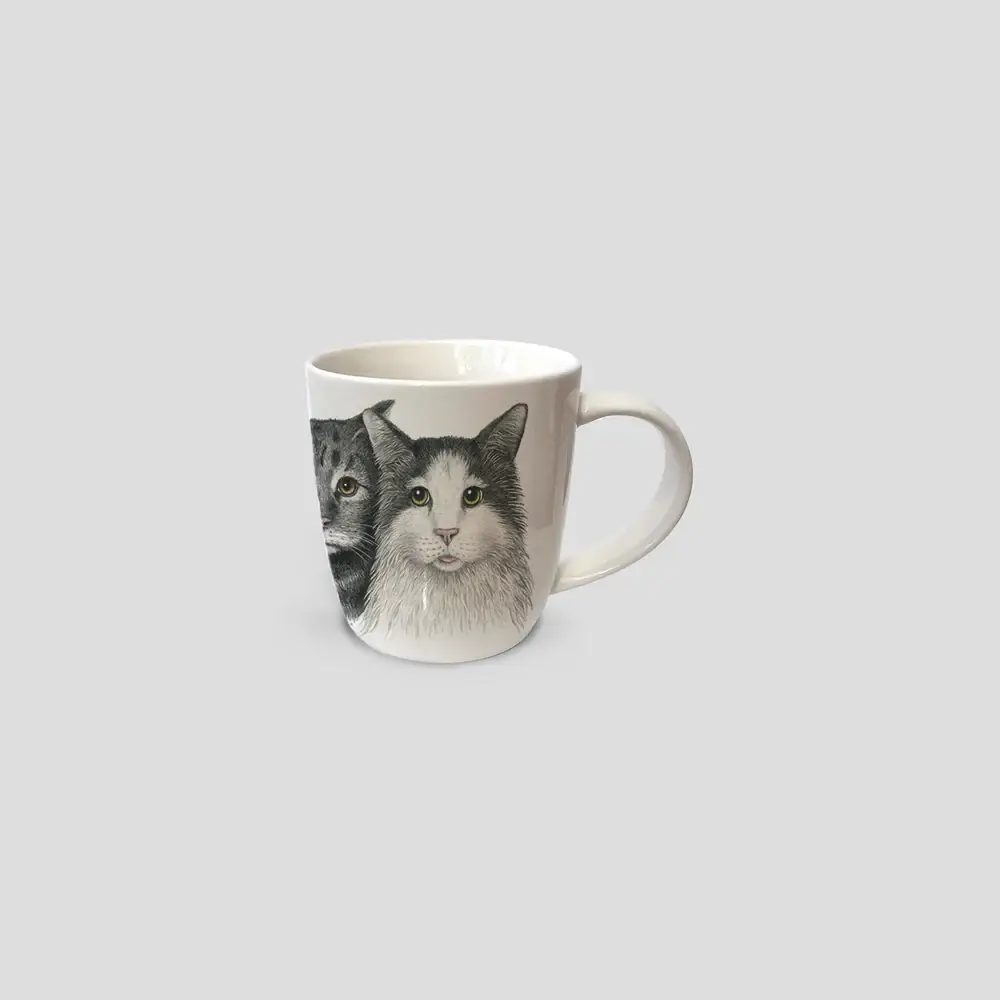 Charlotte Nicolin - Wholesale Coffee Mug - Cats - Coffee Mug 3