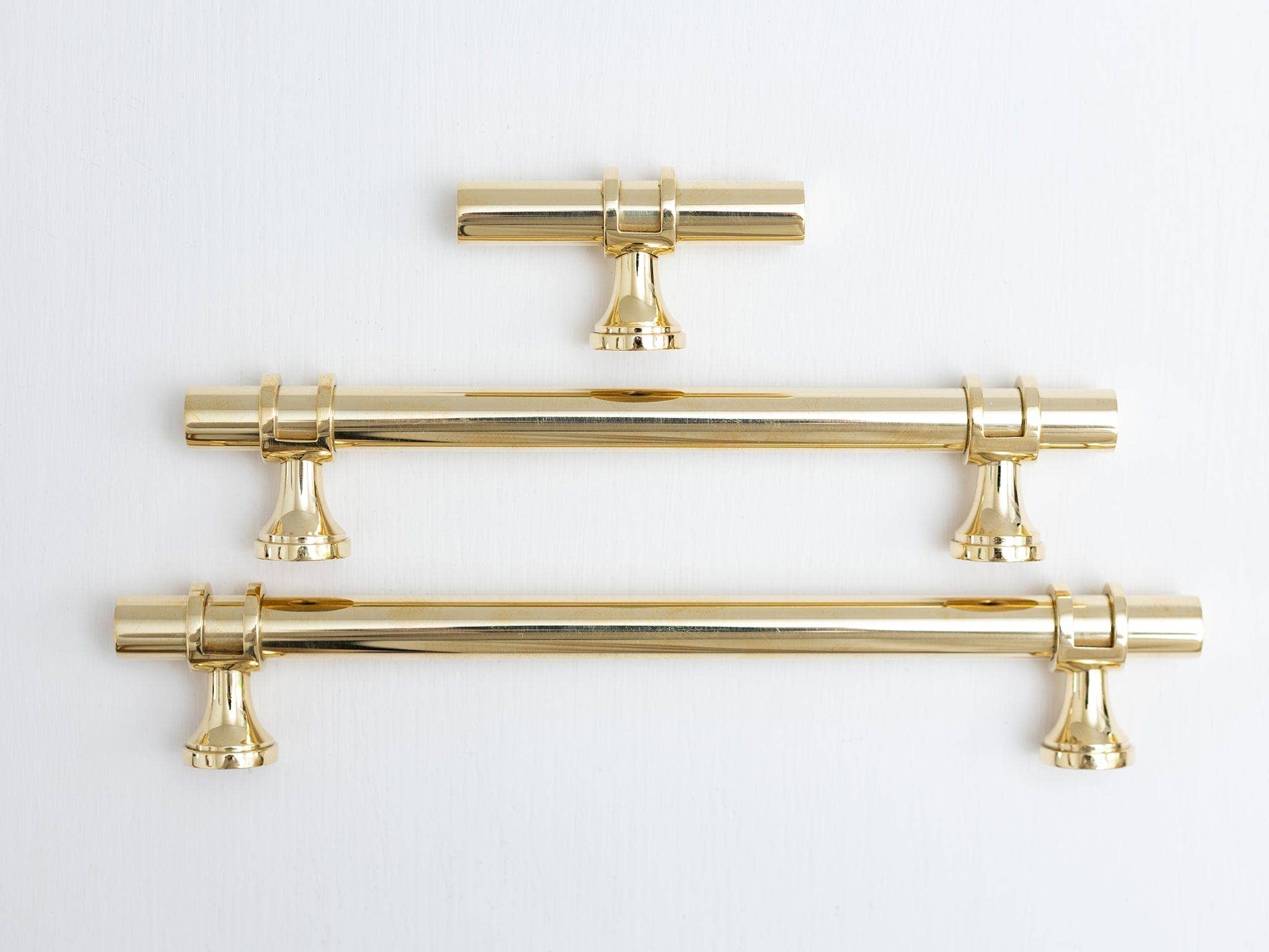 Brass bee – wholesale Knob/pull – Solid Brass Plain Kitchen Pull Handles & Knobs18