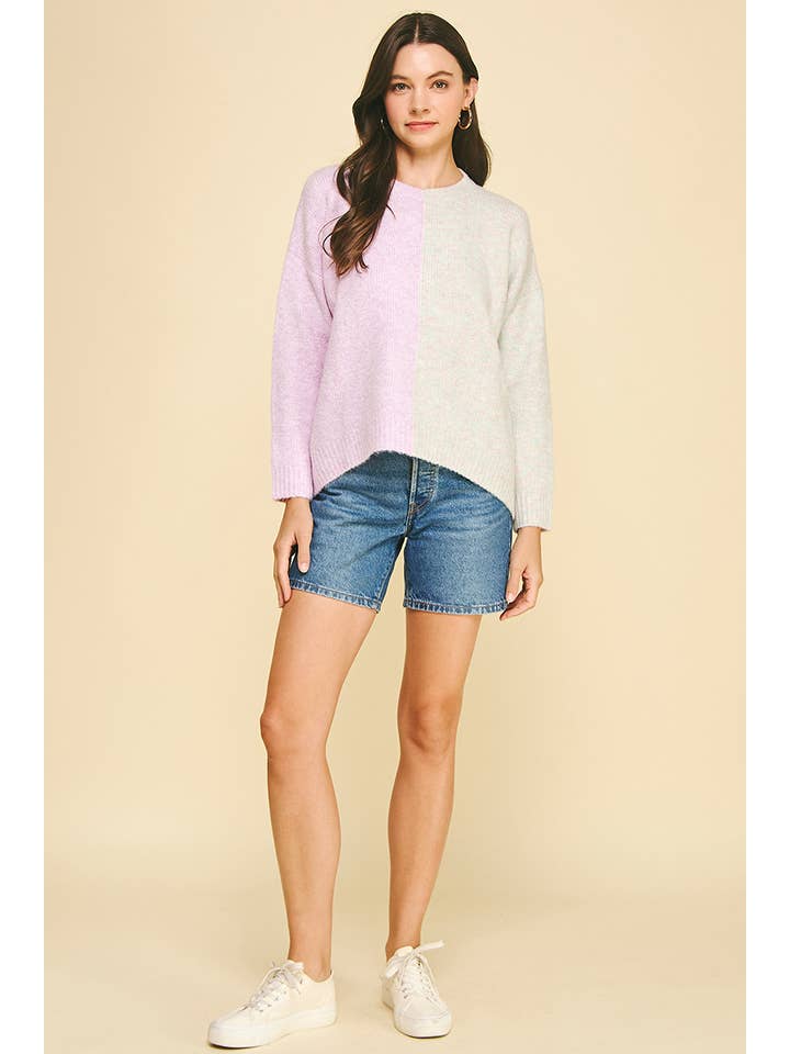 PINCH – Pulôver - Mulher por atacado – CAMISOLA COLORBLOCK - 3276WS17