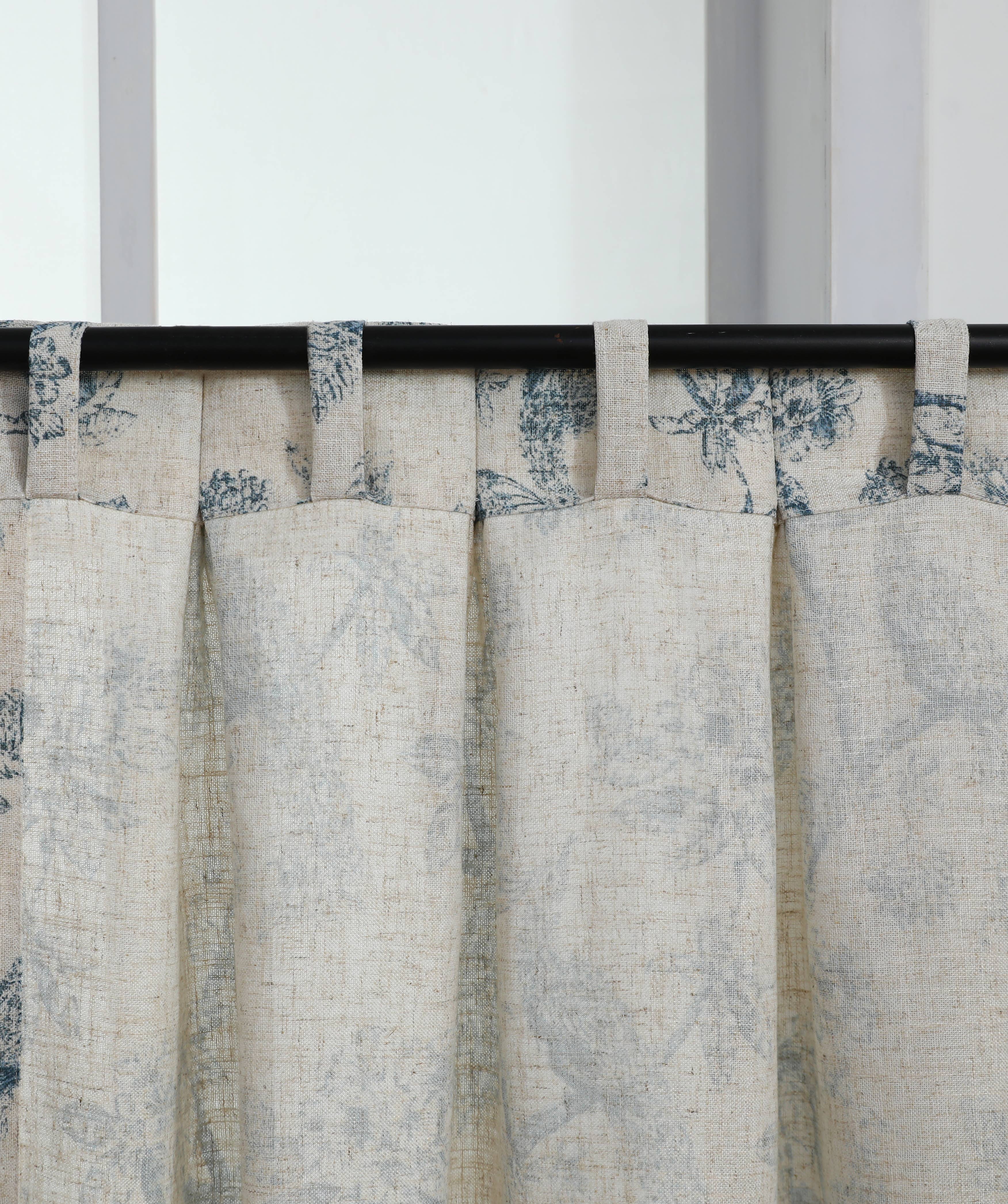 Shadisfy - Wholesale Drape - Peacock Pinch Pleated with Back Tabs Curtain Pair20