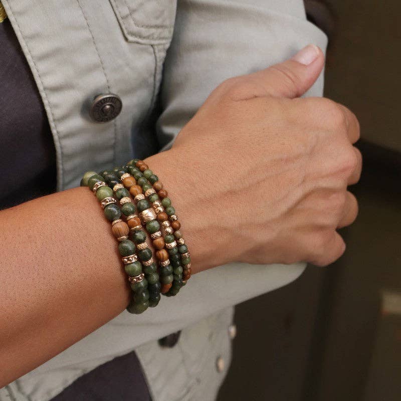 PLATADEPALO - Wholesale Beaded Bracelet - MABE elastic bracelet3