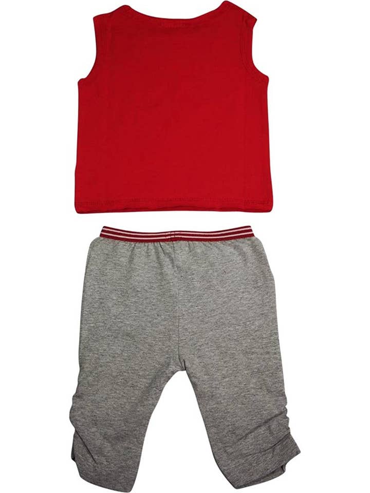ROSSO Mish Mish - Set Capri da bambina in 2 pezzi in vendita all'ingrosso su Faire1
