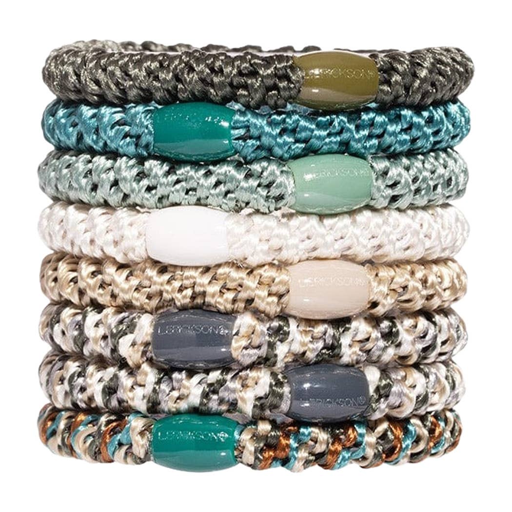 France Luxe/L. Erickson – Engroshandel Hårbånd - Dame – Grab & Go Hestehalebindere - Sæt med otte54