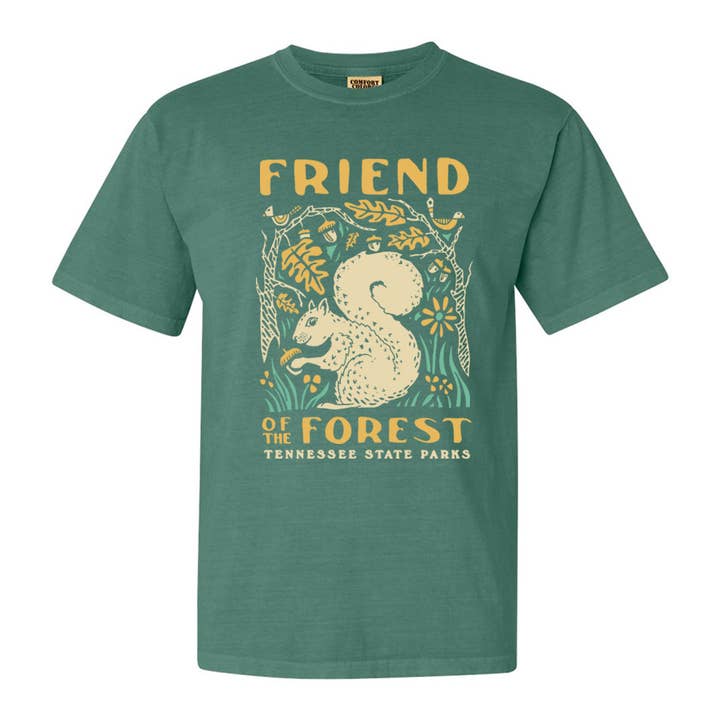 Tennessee State Parks - Friend of the Forest Tee for wholesale by Friendly Arctic