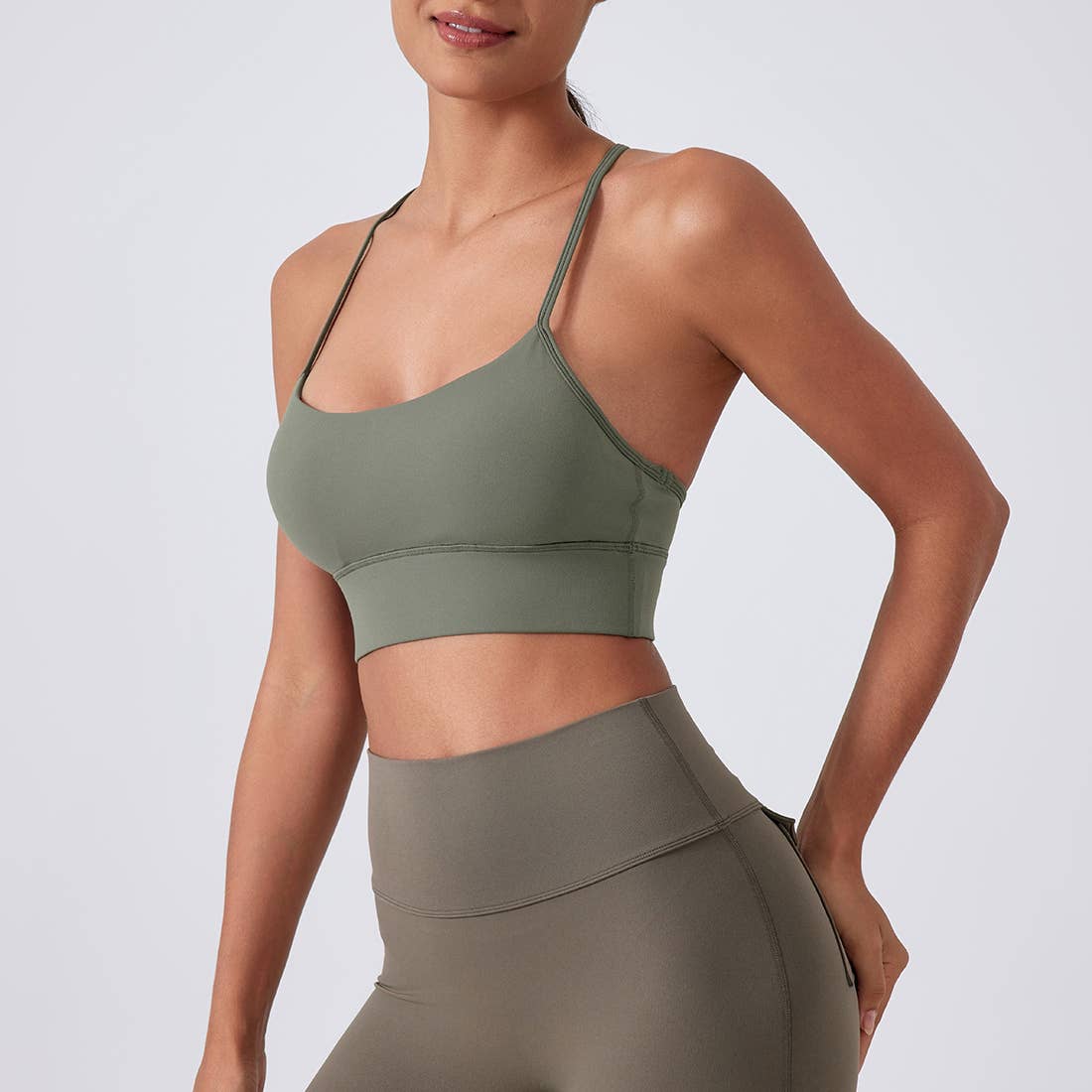 Sodalemon – Sutiã desportivo - Mulher por atacado – Top de Yoga Feminino com Bojo, Costas em Y e Tecido Elástico Respirável27