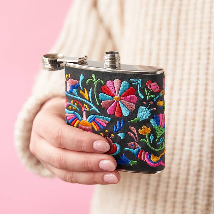Blush - Wholesale Flask - Embroidered Flask