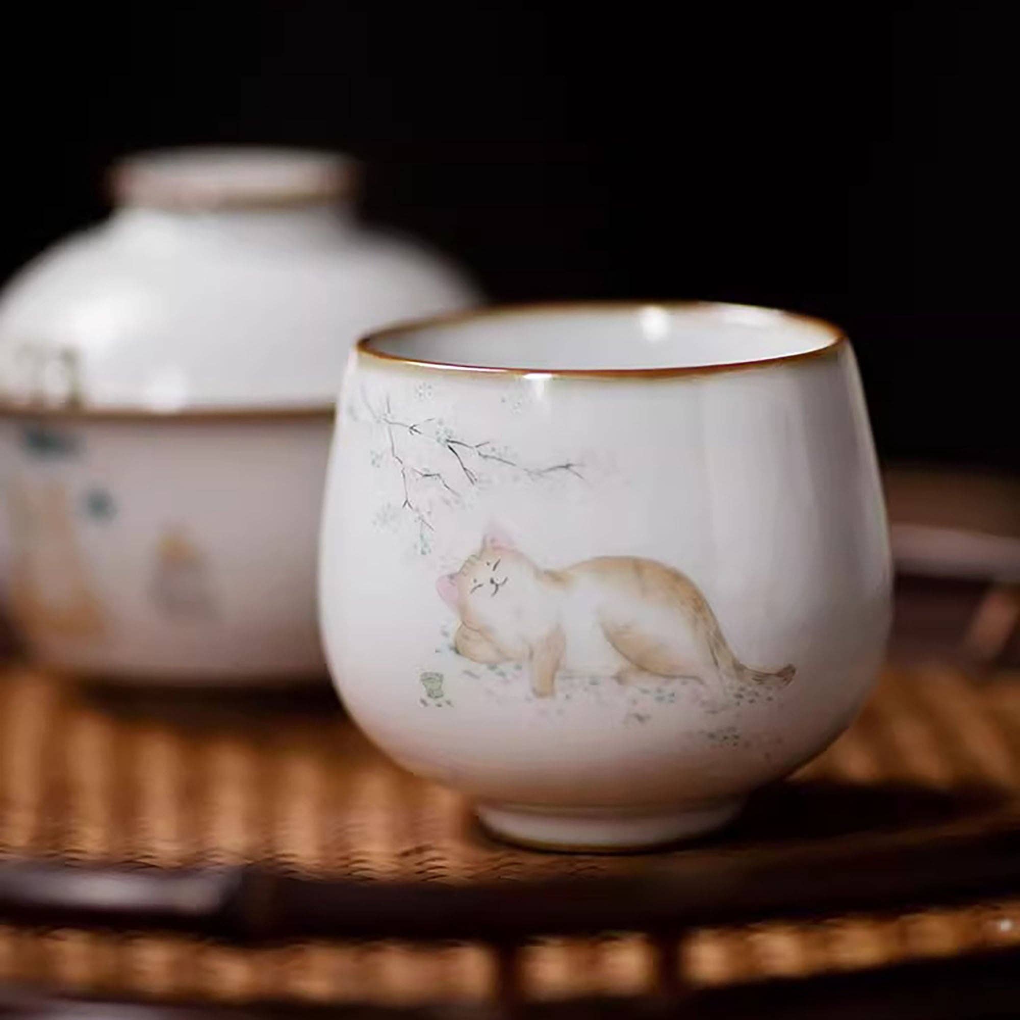 MinoCraft - Wholesale Coffee/Tea Cup - Ru porcelain master tea cup10