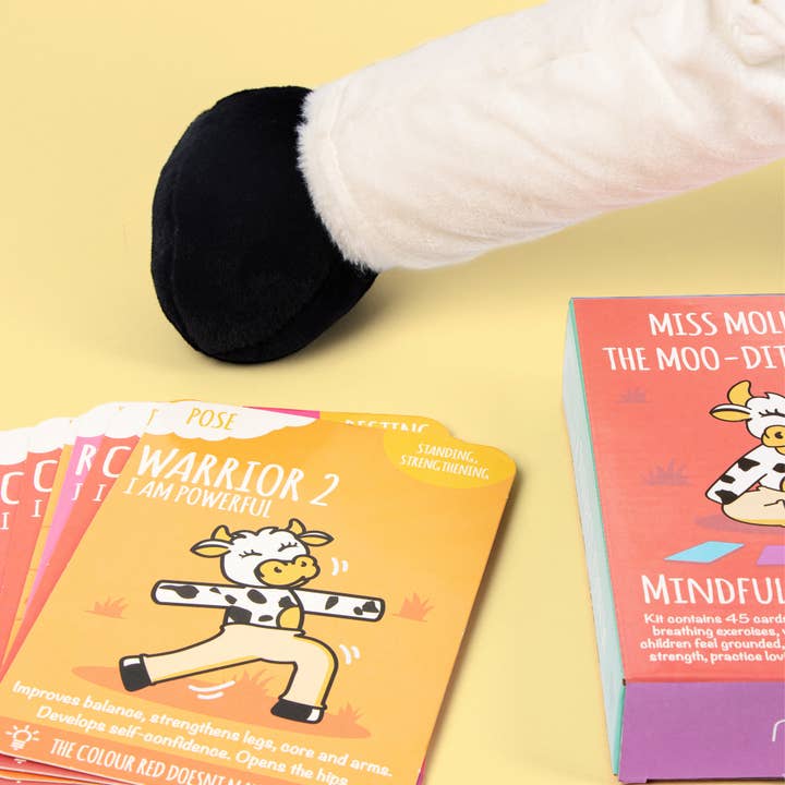 Myga - Wholesale Stuffed/plush toy – Kids & baby - Miss Molly Myga - The Moo-Ditating Cow6