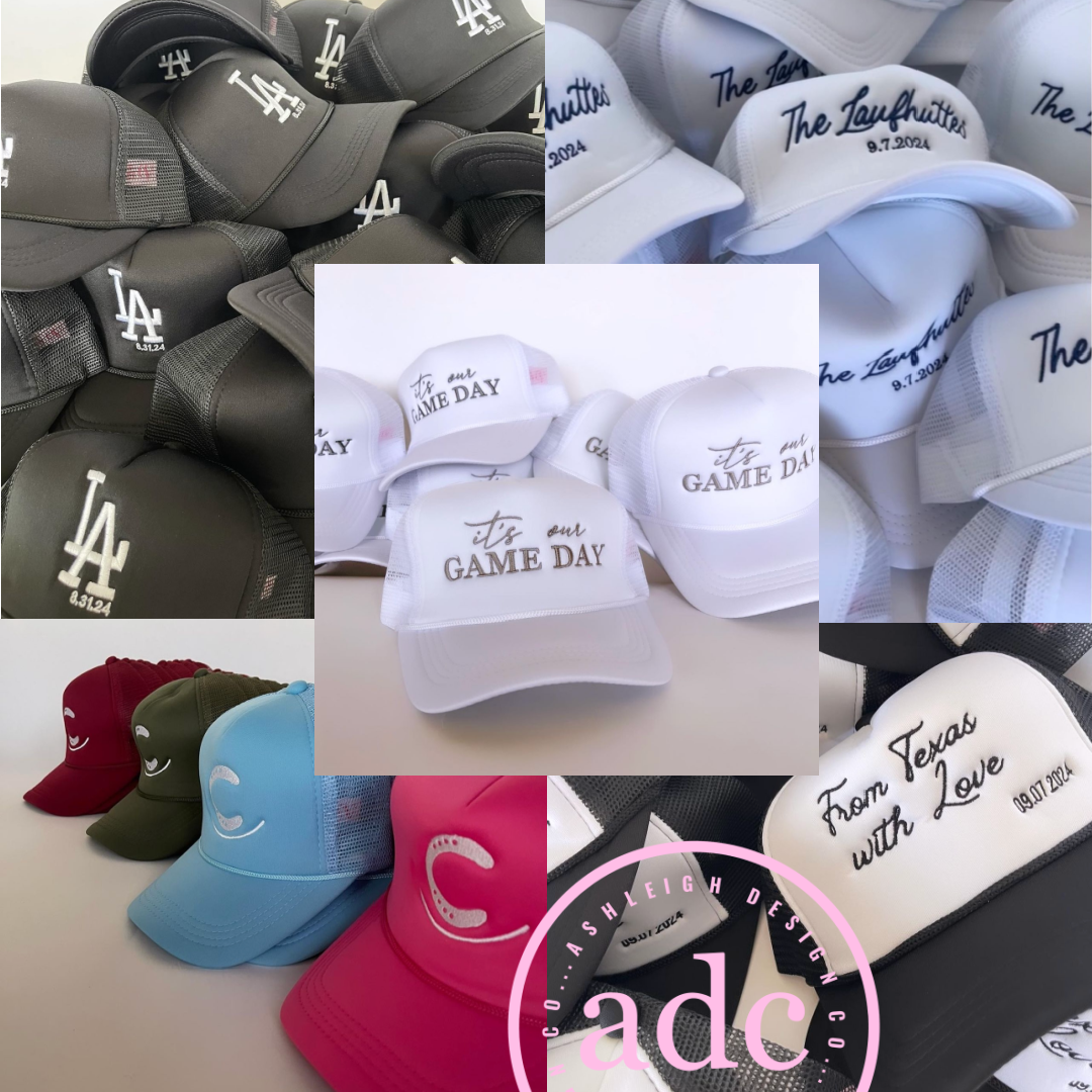 AshleighDesignCo - Wholesale Trucker Hat - Unisex - Custom Trucker Hats1