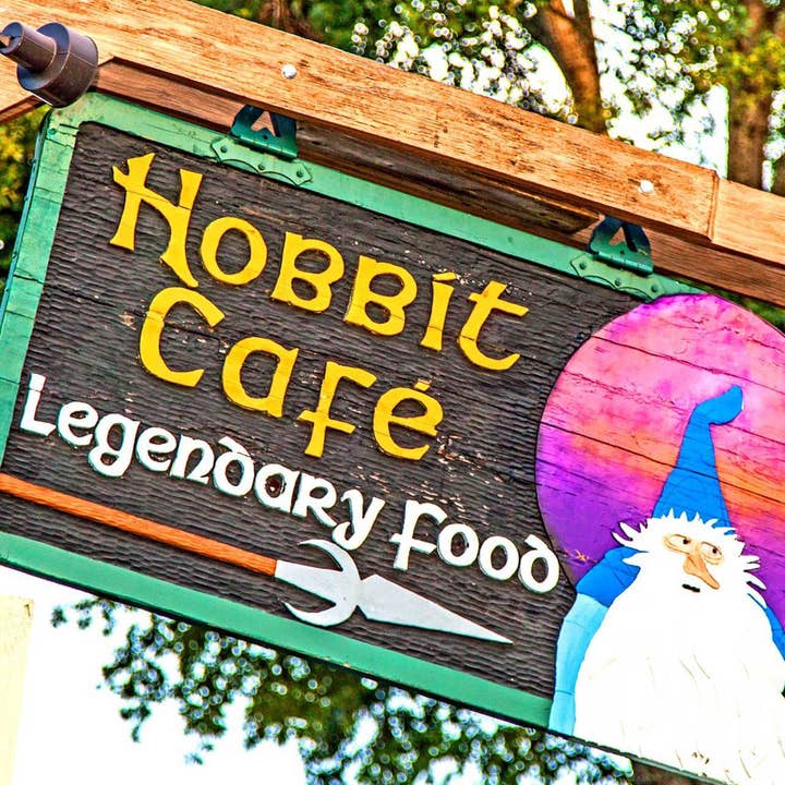 The Hobbit Cafe Dessous de verre pour la vente par South Austin Gallery