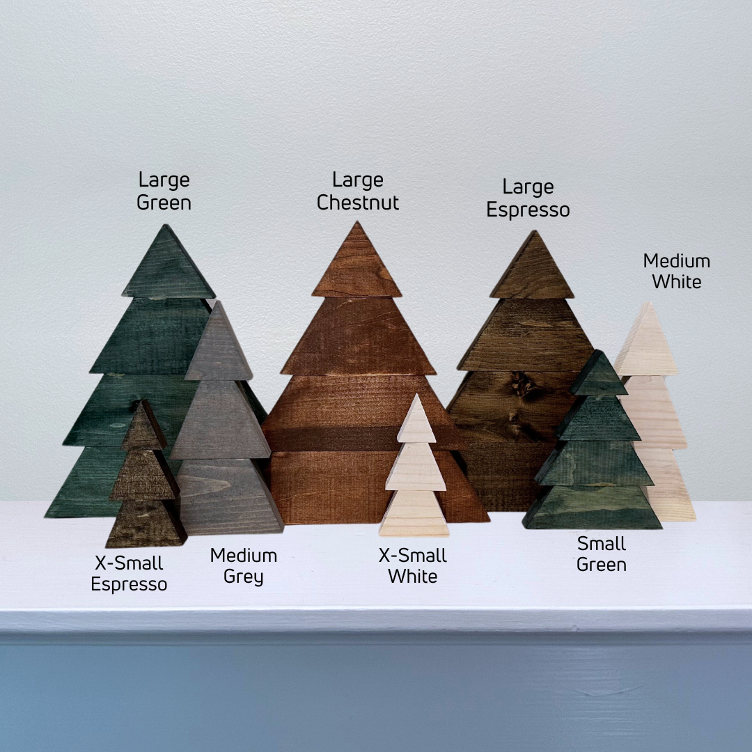 The Jammie Claus Company - Wholesale Kerstdecoratie - Kerstbomen van hergebruikt hout, handgemaakt10