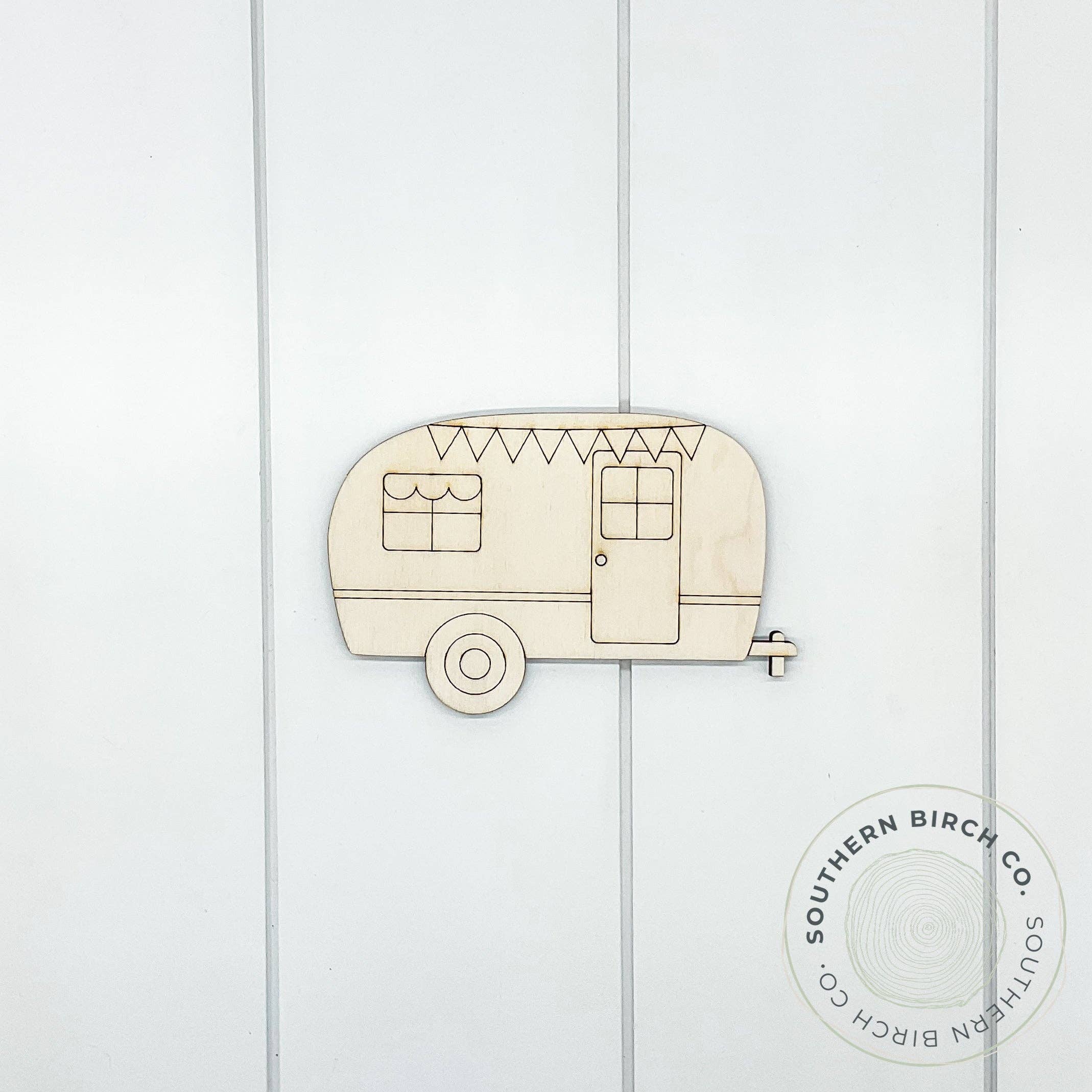 Southern Birch Company - Wholesale Craft Supplies - Camper Blank0