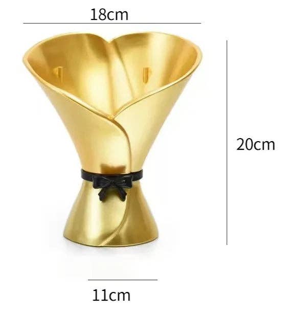 Elegant Design Supply - Wholesale Vase - Hand Held Flower Cone Vase
9