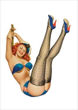 The Retrospect Group Collection - Wholesale Art Print - Pin Up Girl