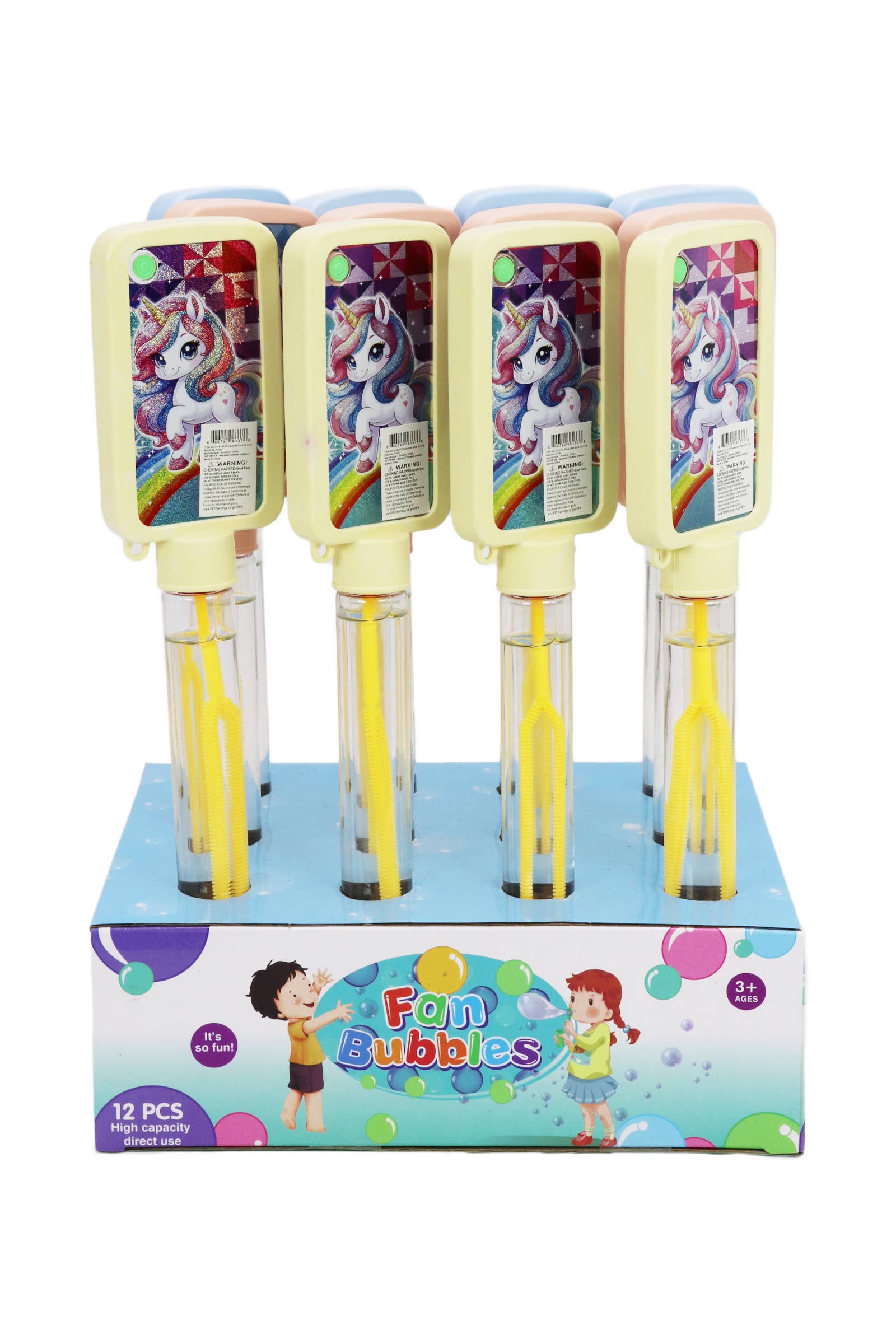 Cap Zone - Wholesale Bubble wand – Child - Unicorn Ring Toss Water Game Bubble Wand - 12 pcs4