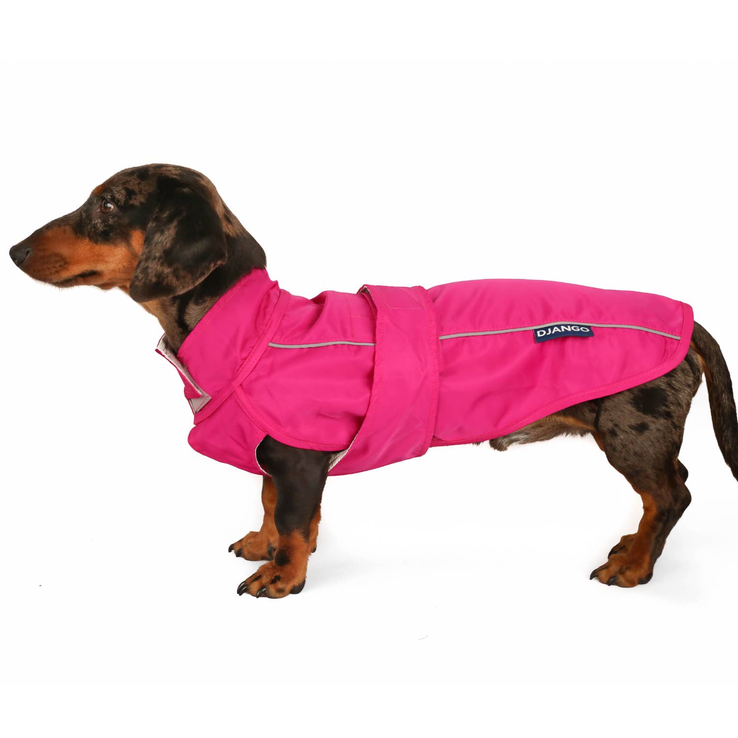 DJANGO - Wholesale Pet Raincoat - Dog - City Slicker Dog Jacket & Raincoat - Cerise Pink