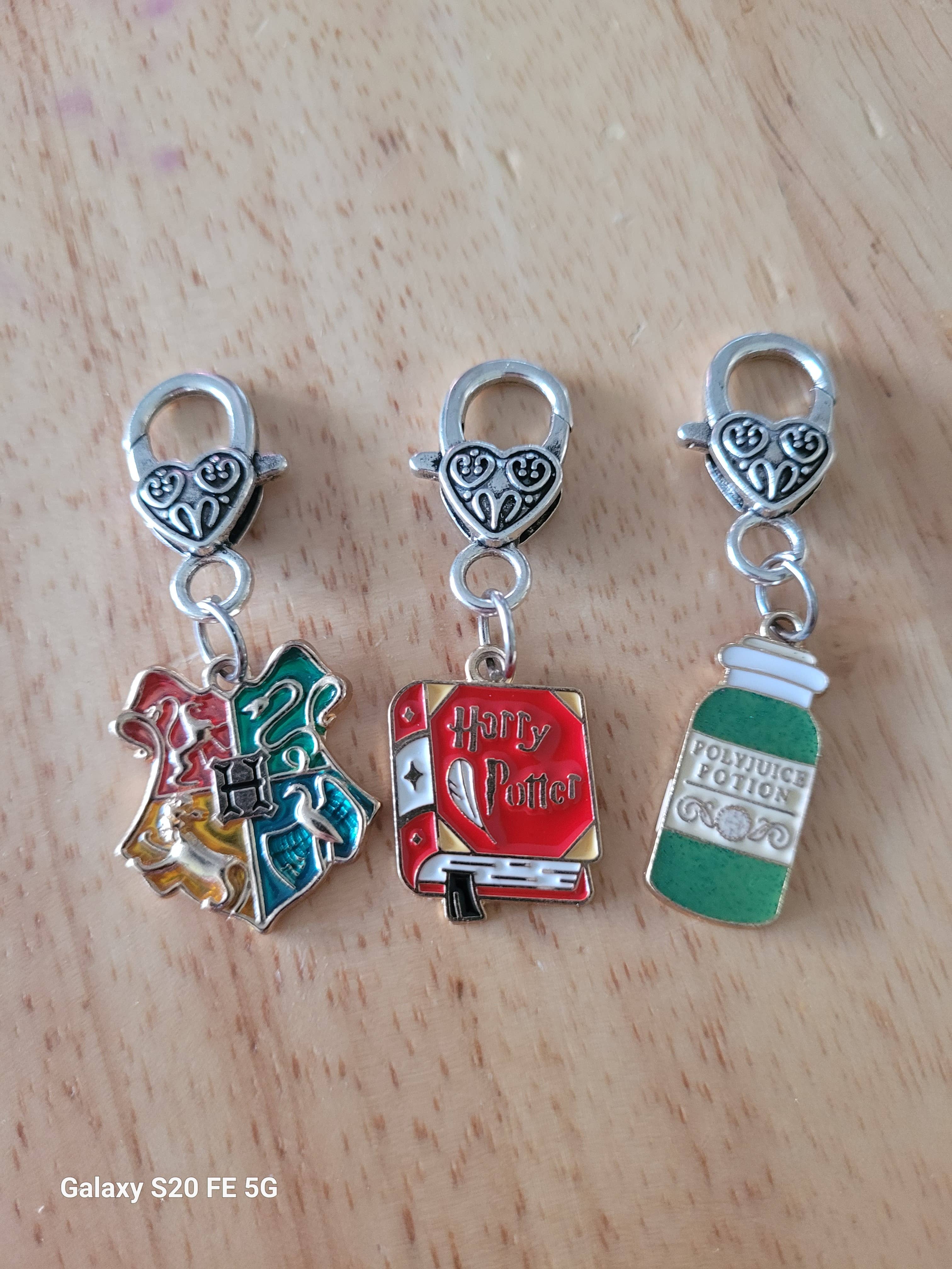 Con-Quest Crafts - Wholesale Jewelry Set - Harry Potter inspired Earrings, Necklaces & Zipper Pulls12